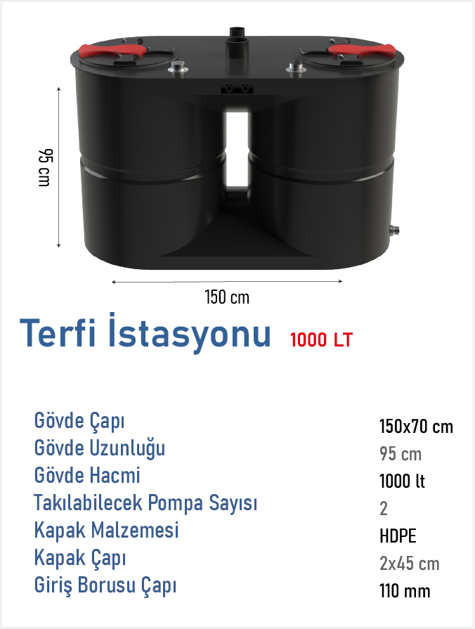 TERFİ İSTASYONU 1000 LT